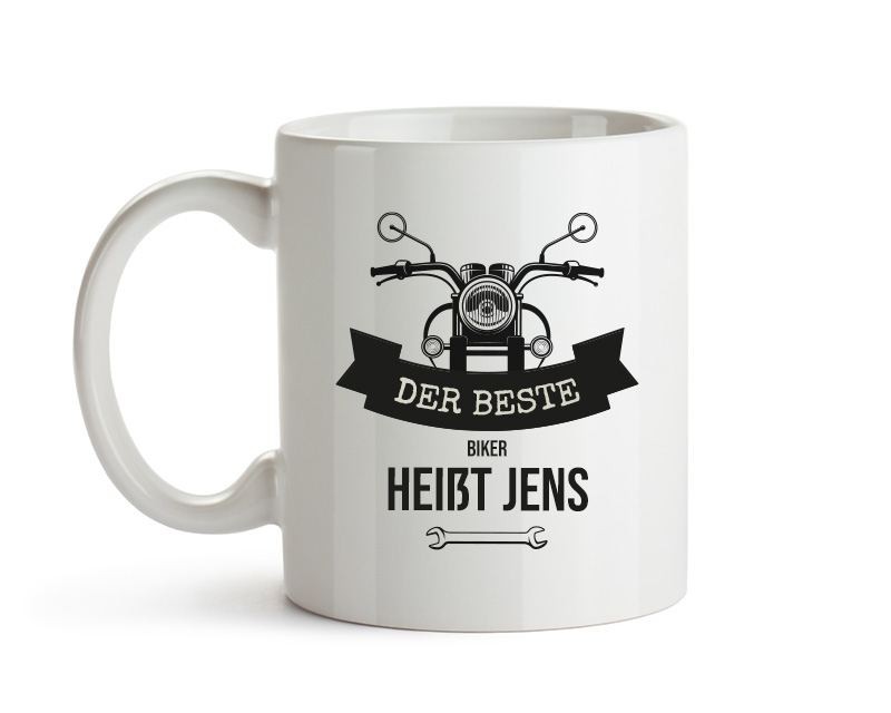 Personalisierte Tasse - Bester Biker