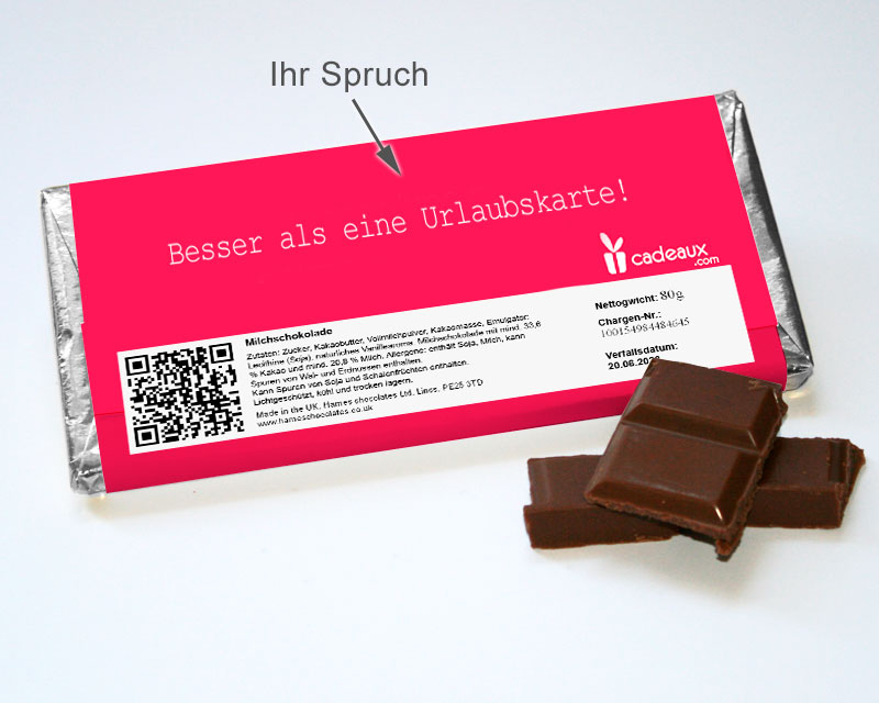 Bild 3 des Produkts Tafel Schokolade - Meine Firma anzeigen