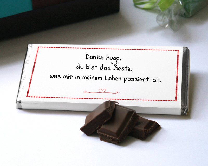 Bild 3 des Produkts Tafel Schokolade Liebeserklärung anzeigen