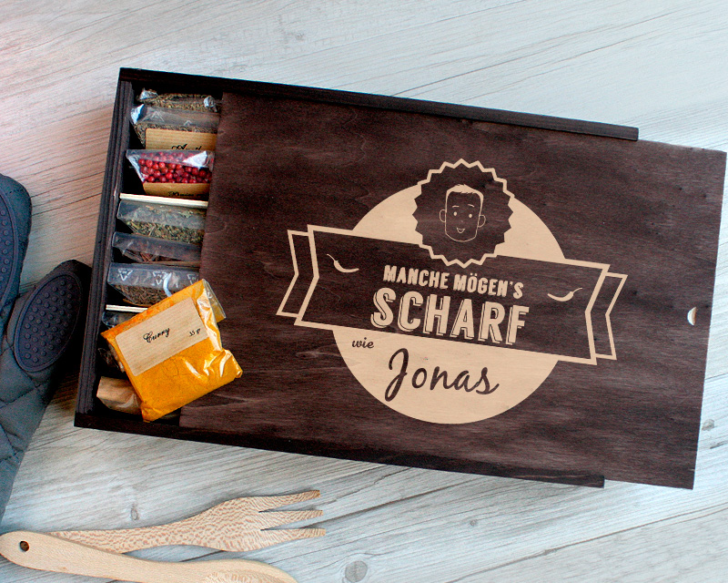 Großes Gewürz-Geschenk-Set mit 36 Gewürzen aus aller Welt - Manche mögen's SCHARF