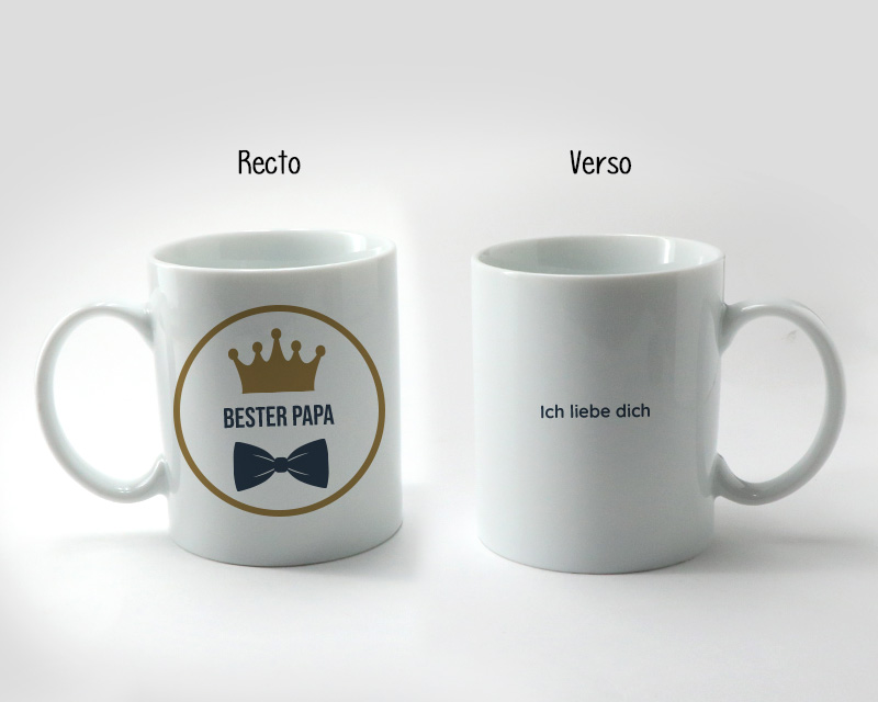 Personalisierte Tasse - Papa Royal