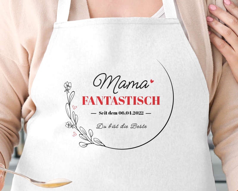 Personalisierte Kochschürze - Mama seit...