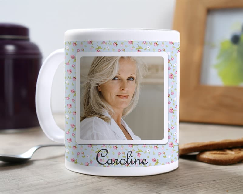 Personalisierte Foto-Tasse - Liberty 3 Fotos