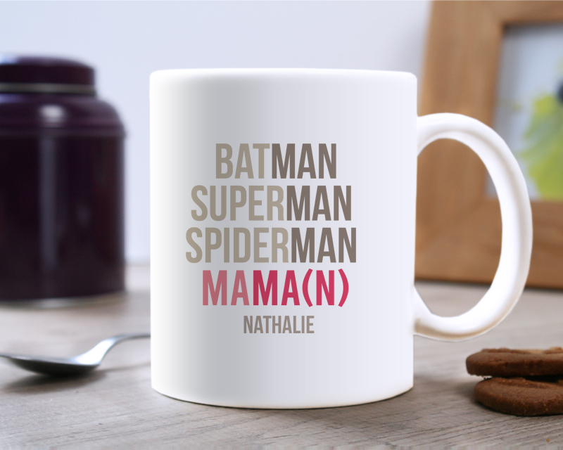 Personalisierte Tasse - BatMama