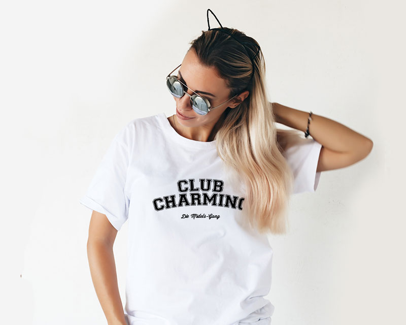 T-Shirt für Frauen weiß Club