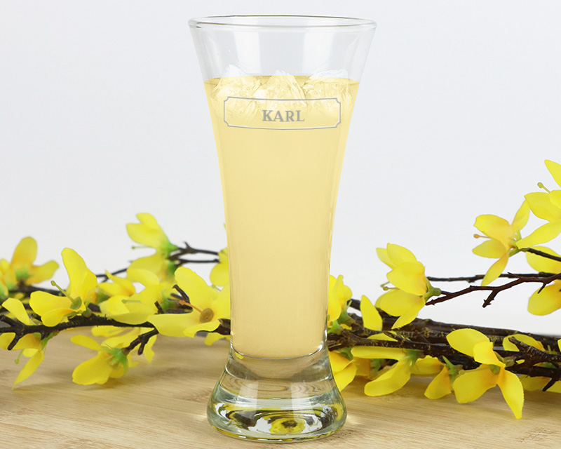 Personalisiertes Pastis Glas mit Namen