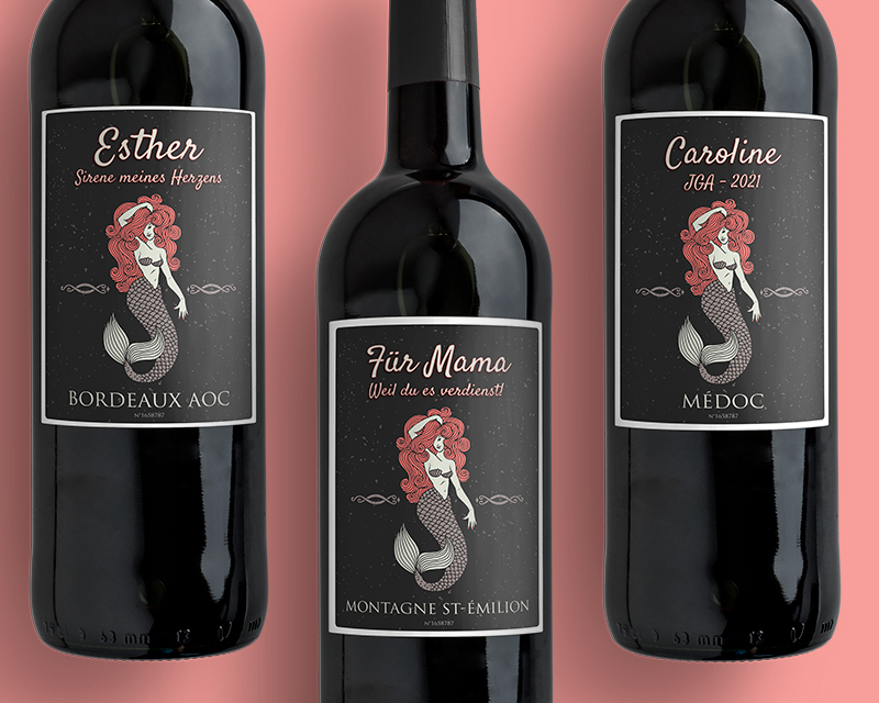 Bild 5 des Produkts Bordeaux-Weinflaschen - Sirene anzeigen