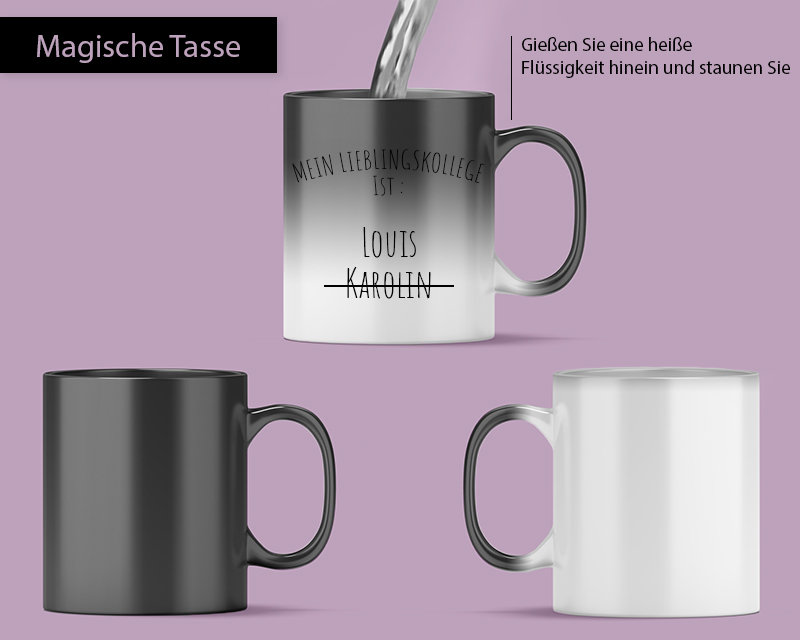 Personalisierte Tasse - Lieblingskollege /-kollegin