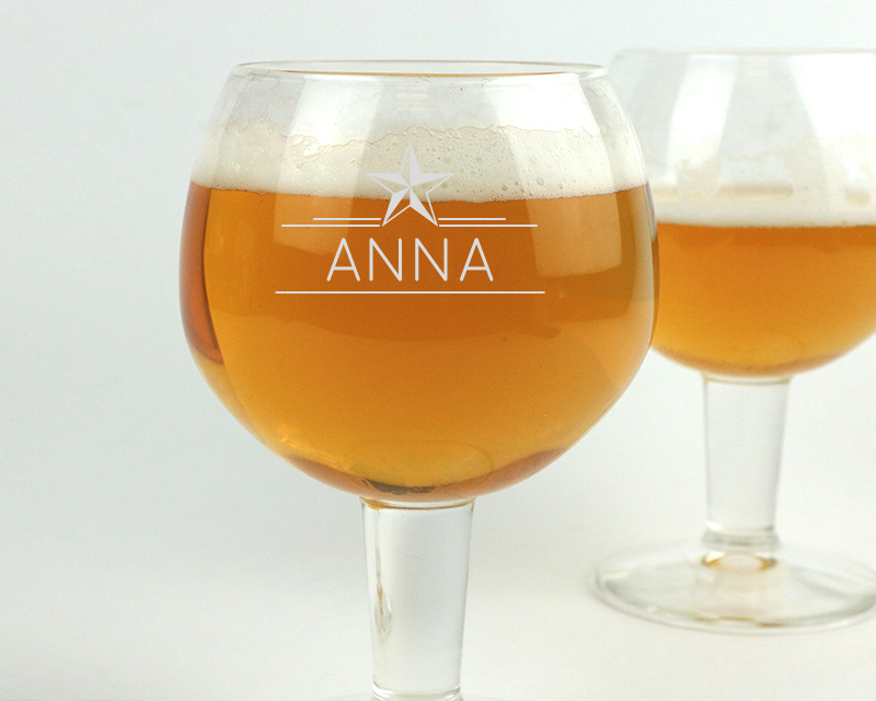 Personalisierbares Bierglas - Vorname