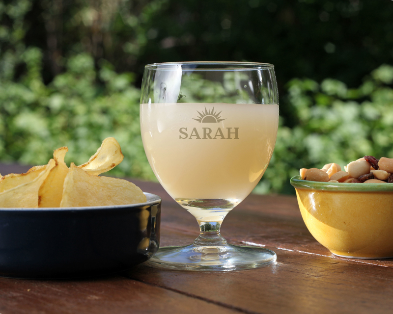 Pétanque-Kugeln mit Personalisierbarem Ricard-Glas