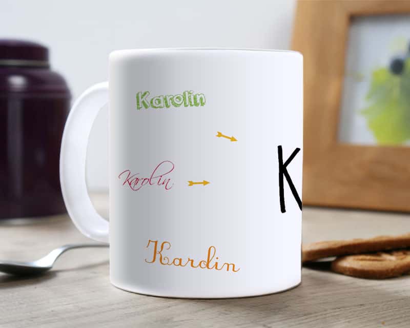 Personalisierte Tasse - Vornamen