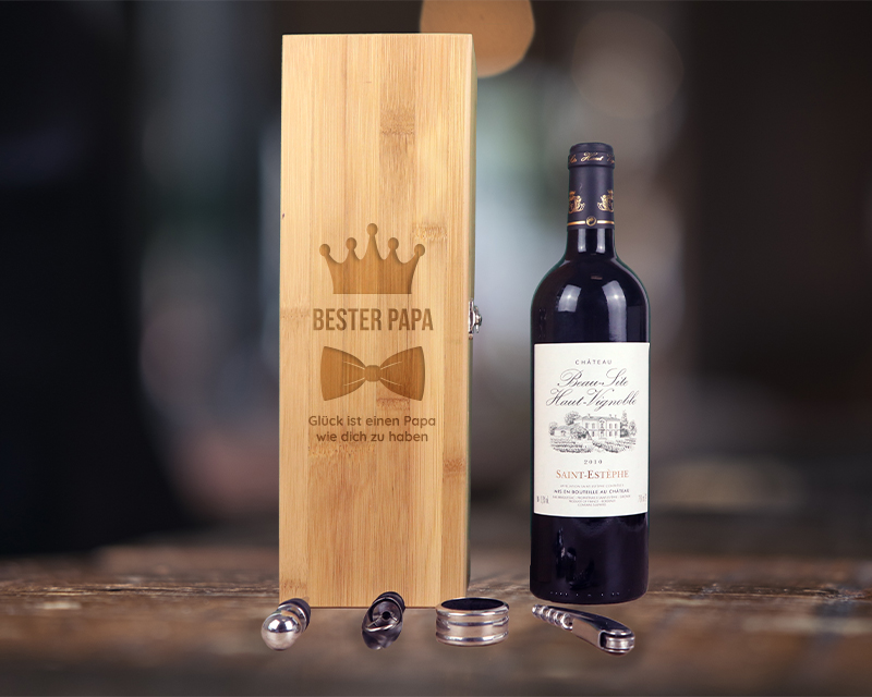 Personalisierbare Sommelier-Box - Papa Royal