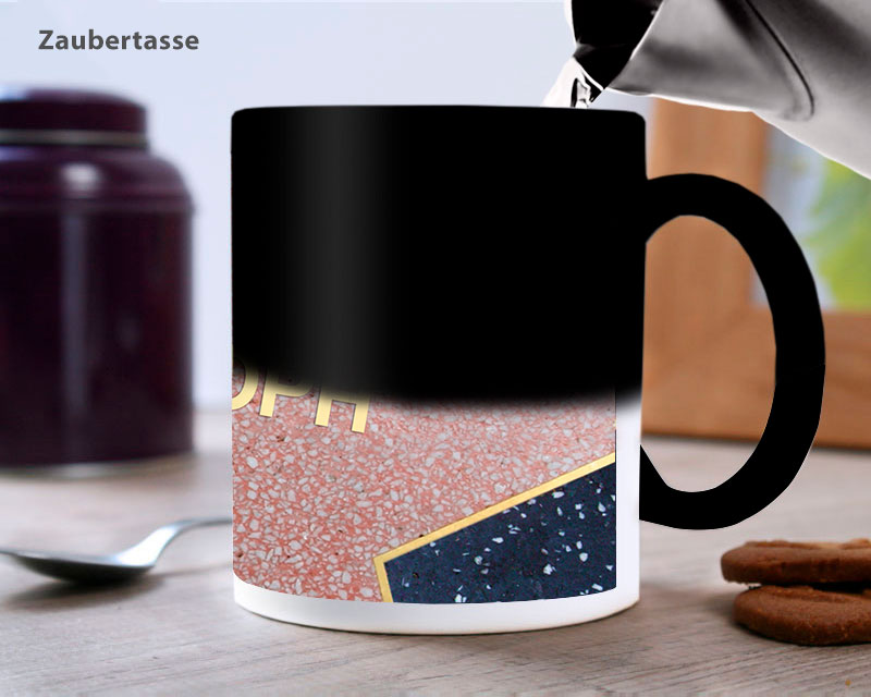 Personalisierte Tasse - Hollywood-Stern