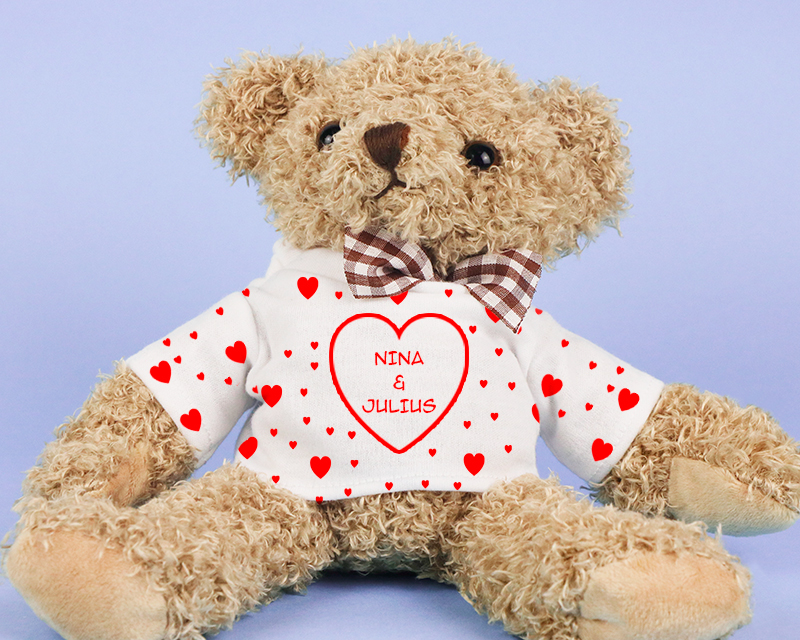 Bild 1 des Produkts Teddybär kleines rotes Herz anzeigen