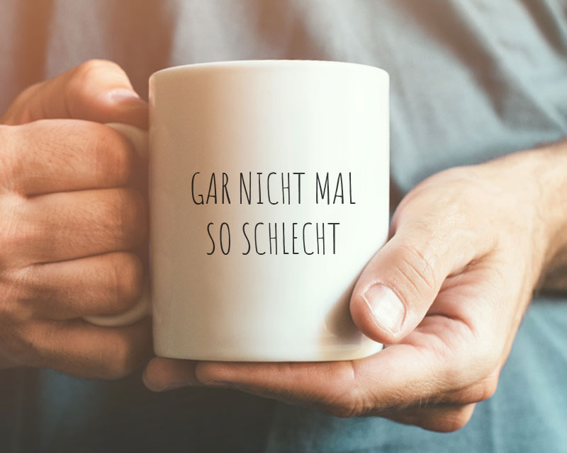 Personalisierte Tasse - Weiß