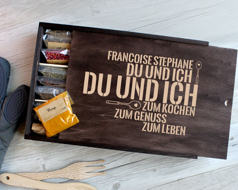 Großes Gewürz-Geschenk-Set mit 36 Gewürzen aus aller Welt - Aus Liebe zum Kochen