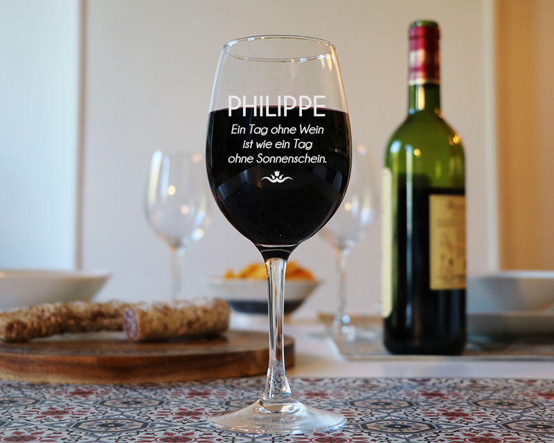 Bild 1 des Produkts Weinglas Zitat anzeigen