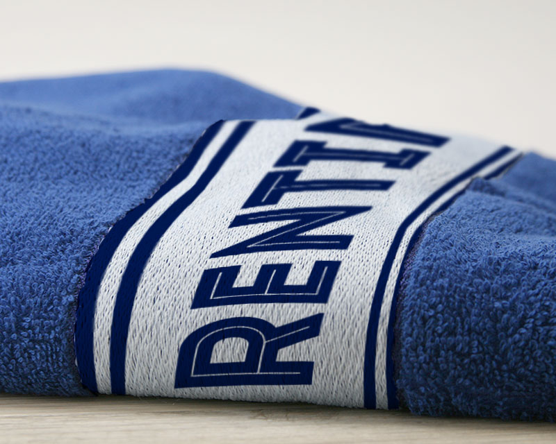 Bild 3 des Produkts Personalisiertes Handtuch blau - Matrose anzeigen