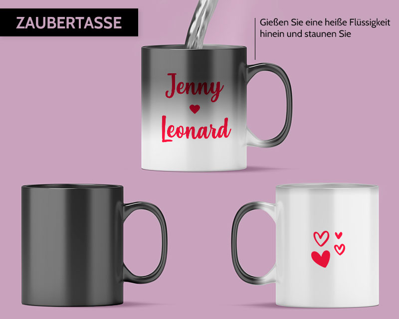 Personalisierte Tasse - Zärtlichkeit