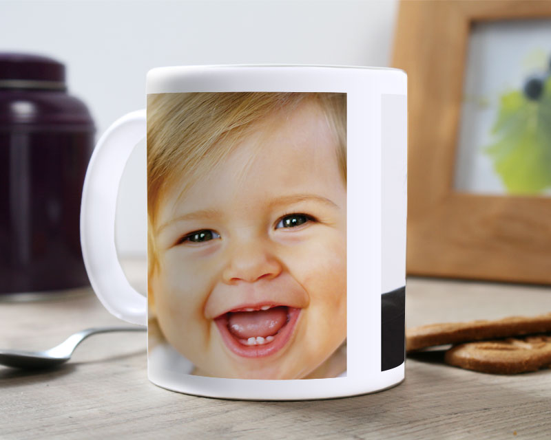 Personalisierte Foto-Tasse - 3 Fotos