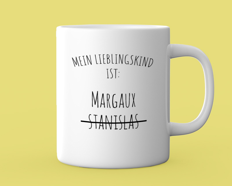 Personalisierte Tasse - Lieblingskind