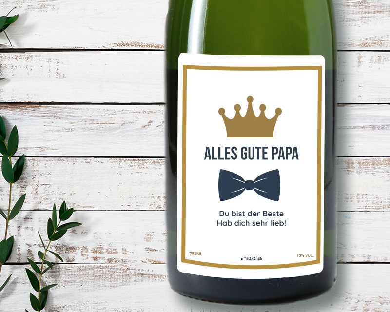 Personalisierbarer Champagner - Papa Royal