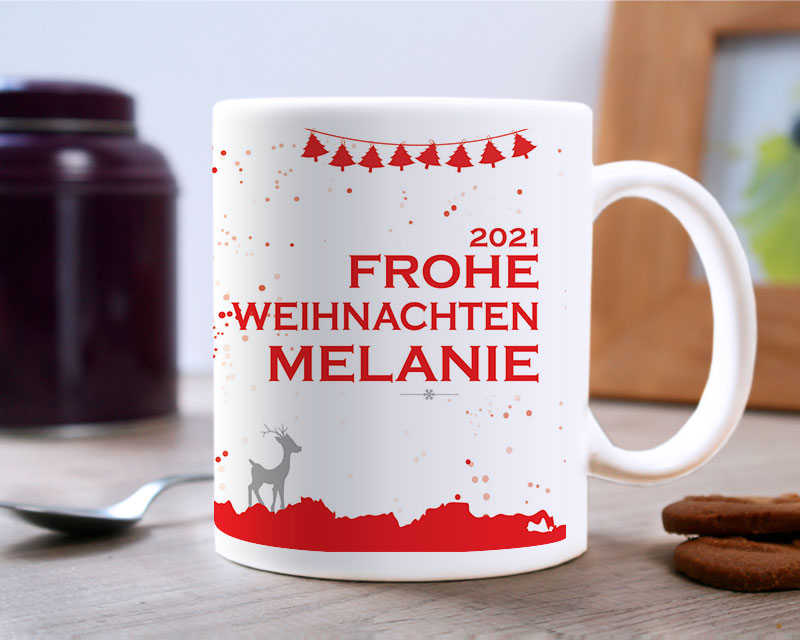 Personalisierte Tasse - Weihnachten