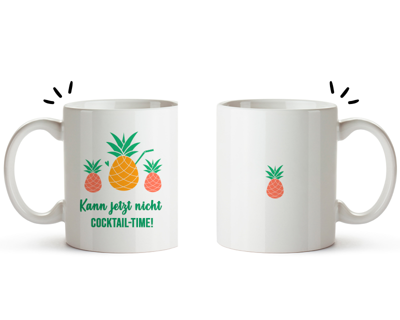 Personalisierbare Tasse - Sommer-Kollektion Ananas