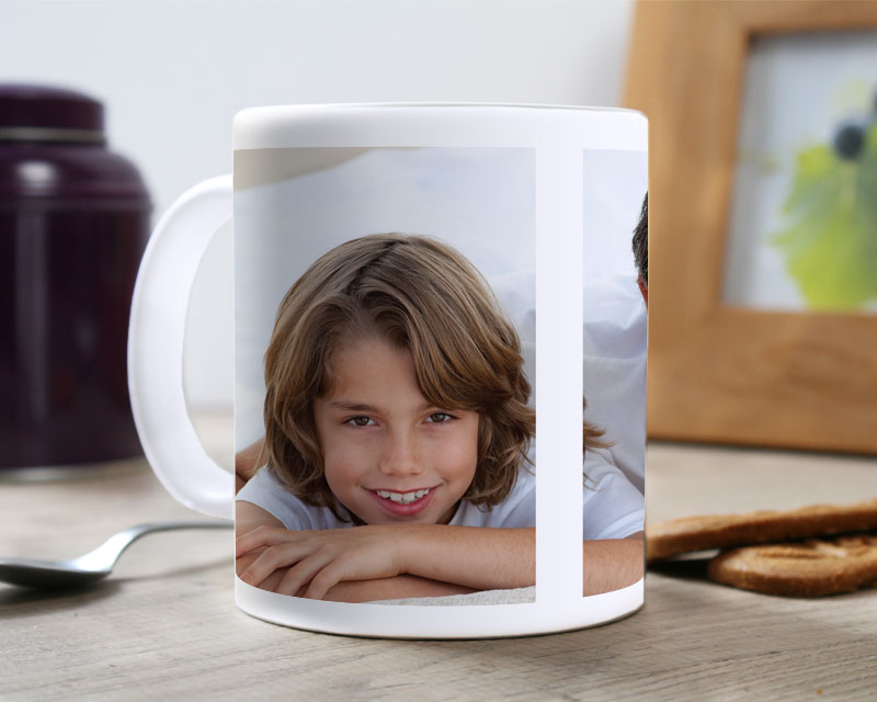 Personalisierte Foto-Tasse - 3 Fotos