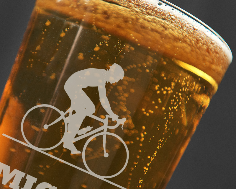 Bild 2 des Produkts Bierglas Radsport anzeigen