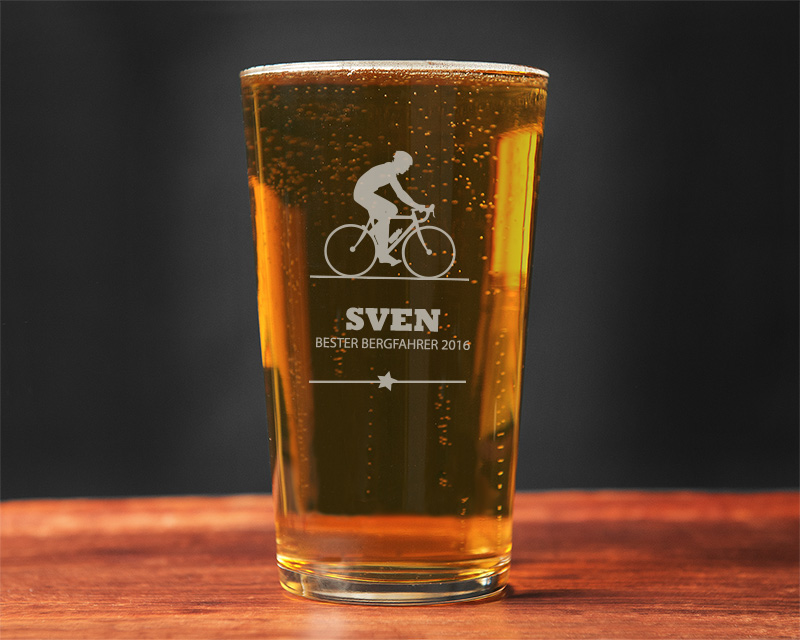 Bierglas Radsport